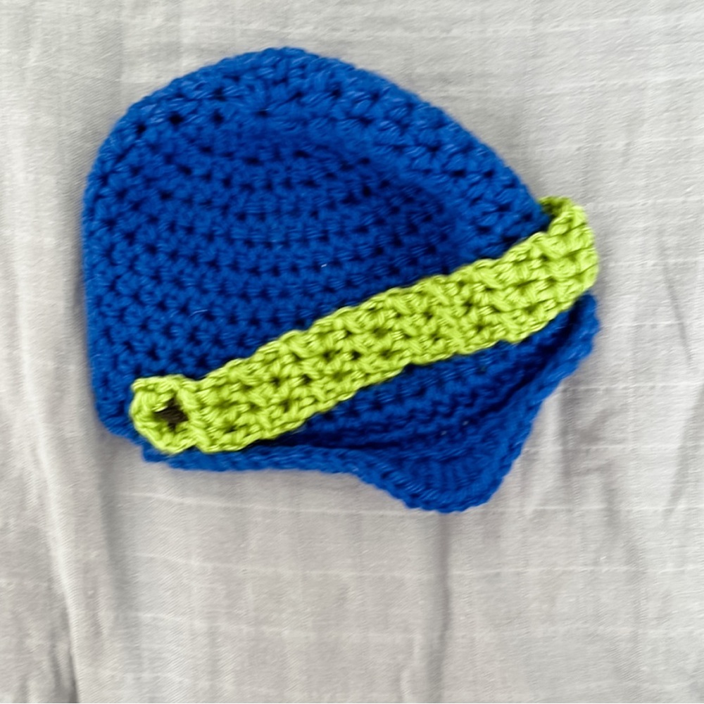 5/$20 Ball Cap Crochet Hat for Baby or Toddler